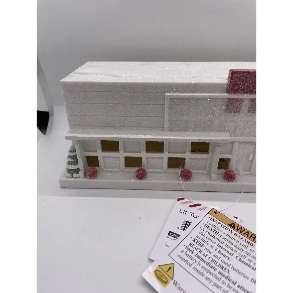 Target Bullseye Playground Light Up Target Store Mini Christmas Village NEW 2023